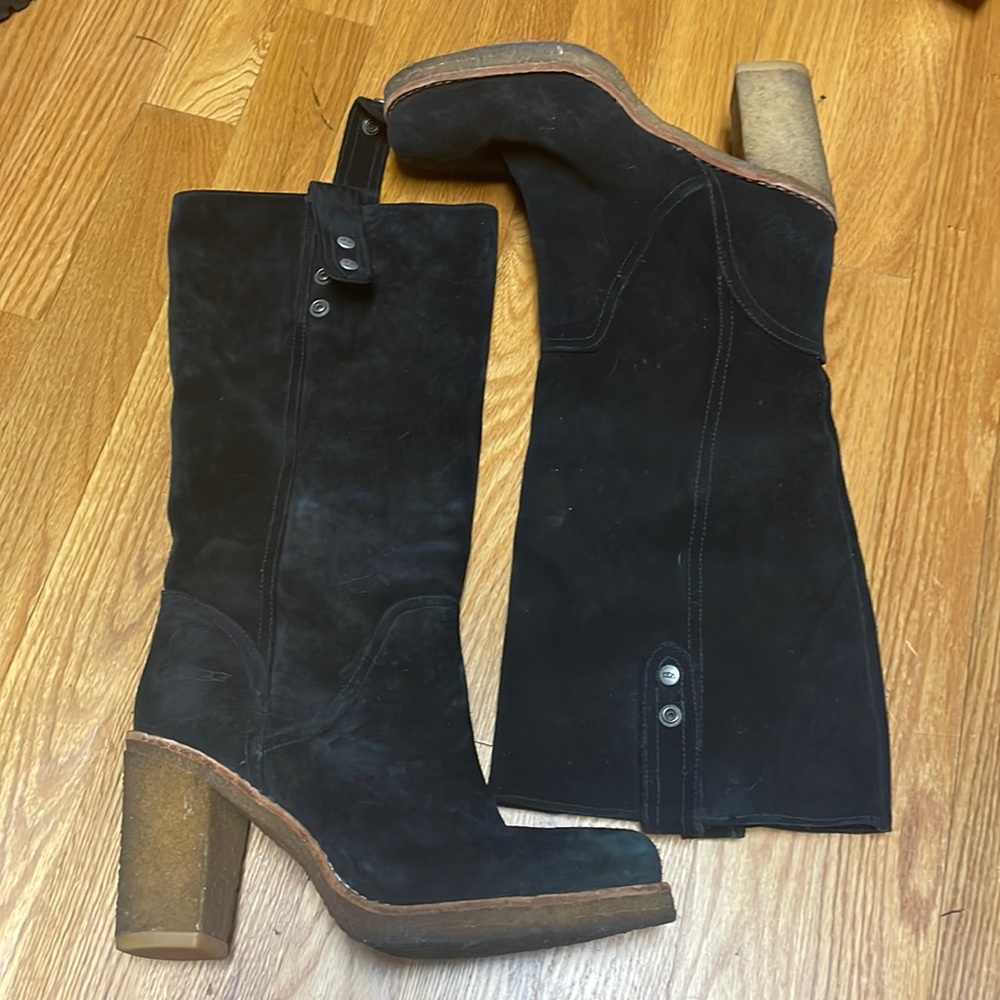 Ugg heeled boots